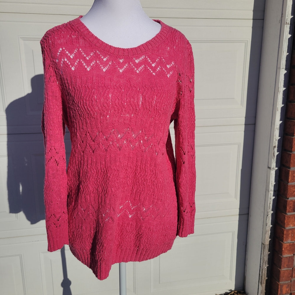 Jones New York Desert Rose Knitted Women's Sweater Size Small